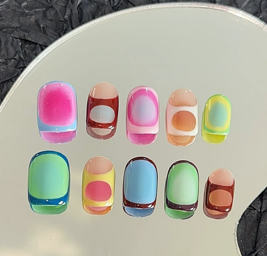 Happy Day Custom-made Press On Nails