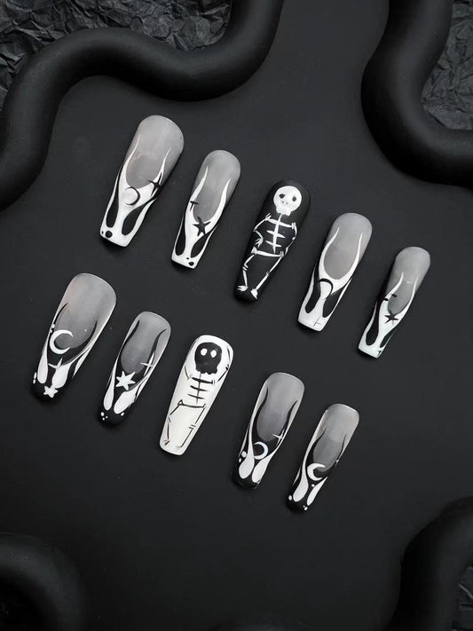 Skull Custom-made Press On Nail